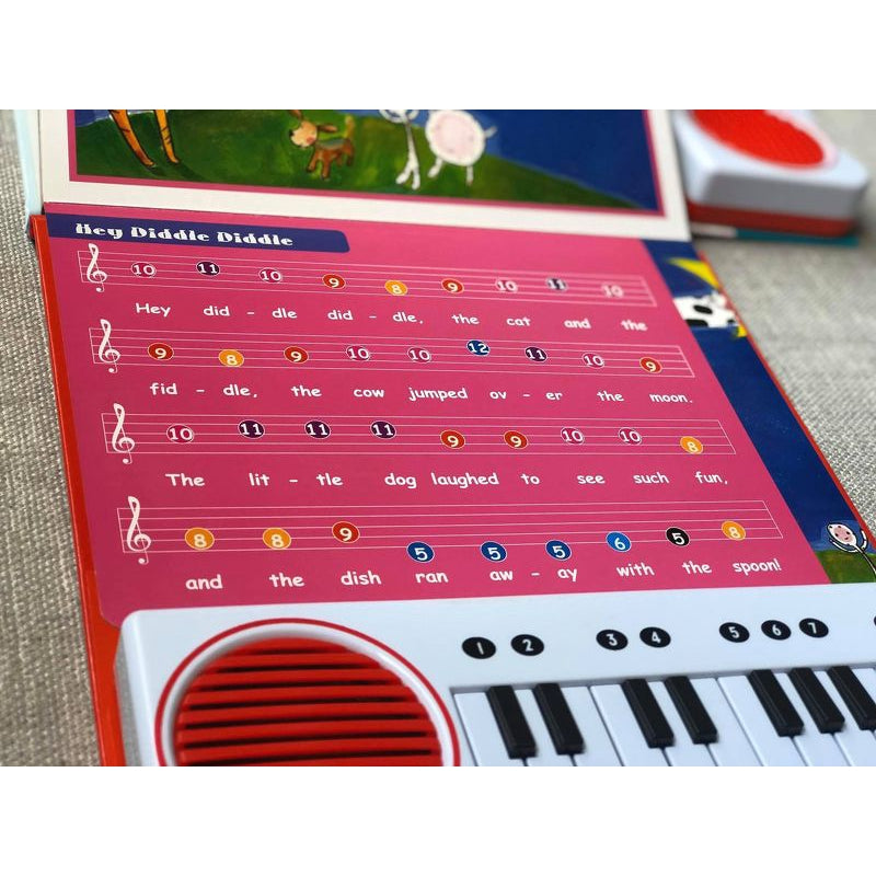 Old MacDonald and Other Play Along Songs Board Book with Piano Keyboard
