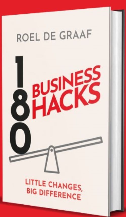 180 Business Hacks: Surprising ways to get ahead at work (Hardback-New)
