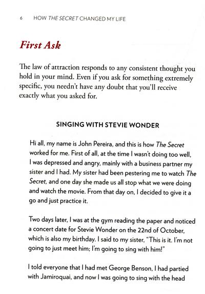 How The Secret Changed My Life Real People, Real Stories by Rhonda Byrne