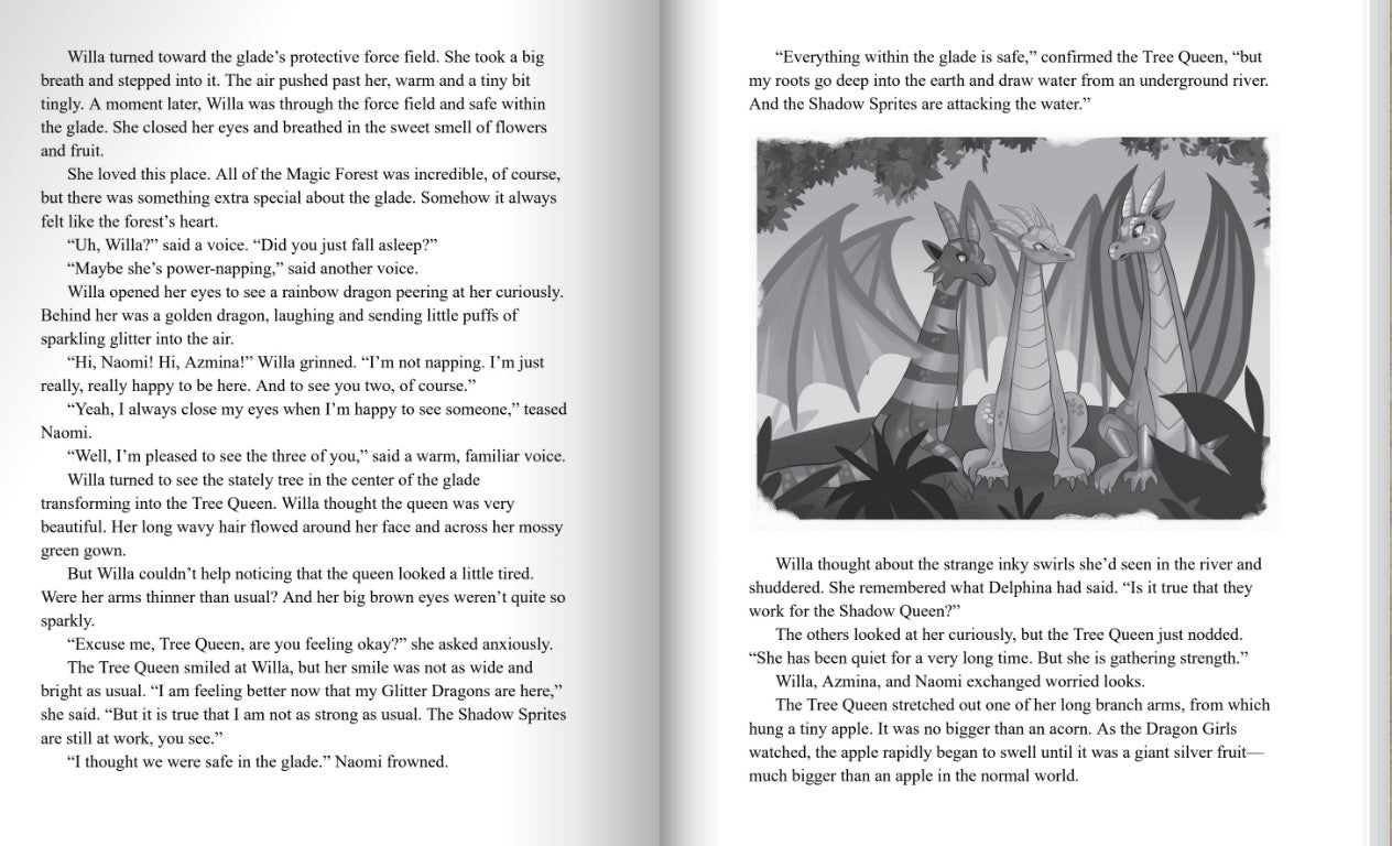 Dragon Girls #2: Willa the Silver Glitter Dragon (Scholastic-Dragon Girls)