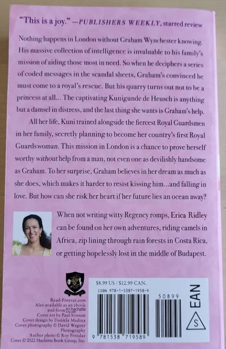 Nobody's Princess (Novel) by Erica Ridley