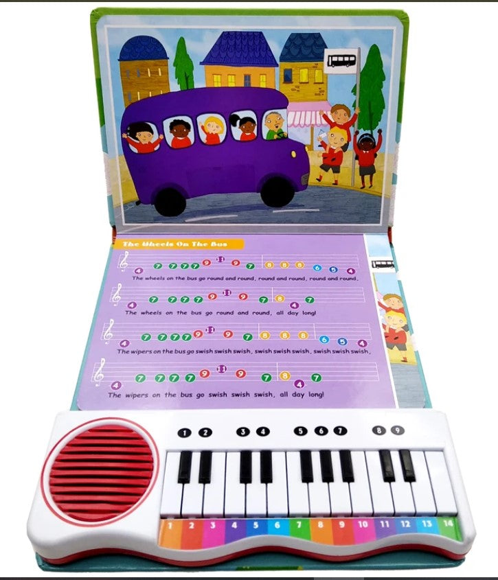Old MacDonald and Other Play Along Songs Board Book with Piano Keyboard