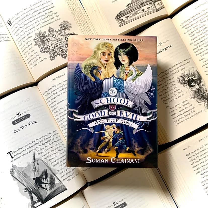 The School for Good and Evil, Book # 6: One True King. Author : Soman Chainani