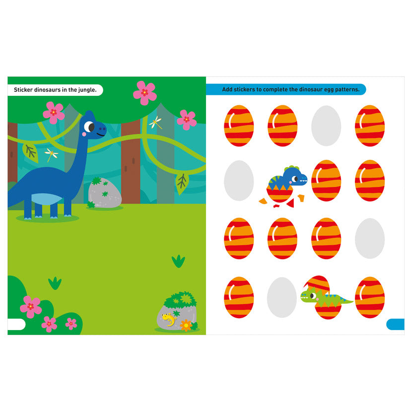 I Can Stick Awesome Adventures (Children's Sticker Activity Book) by Make Believe Ideas Inc.