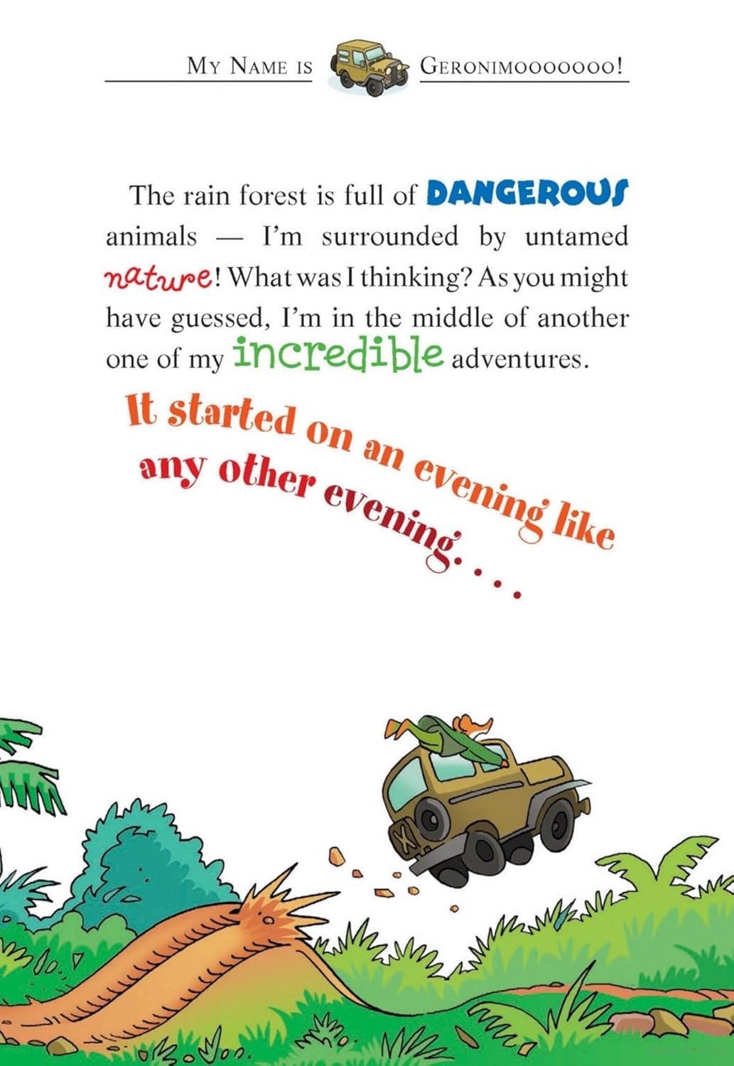 Rumble in the Jungle (Scholastic Geronimo Stilton Graphic Novel #53)