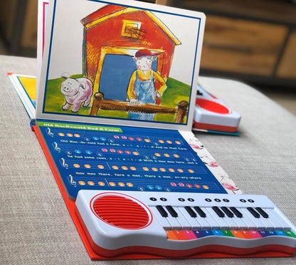 Old MacDonald and Other Play Along Songs Board Book with Piano Keyboard