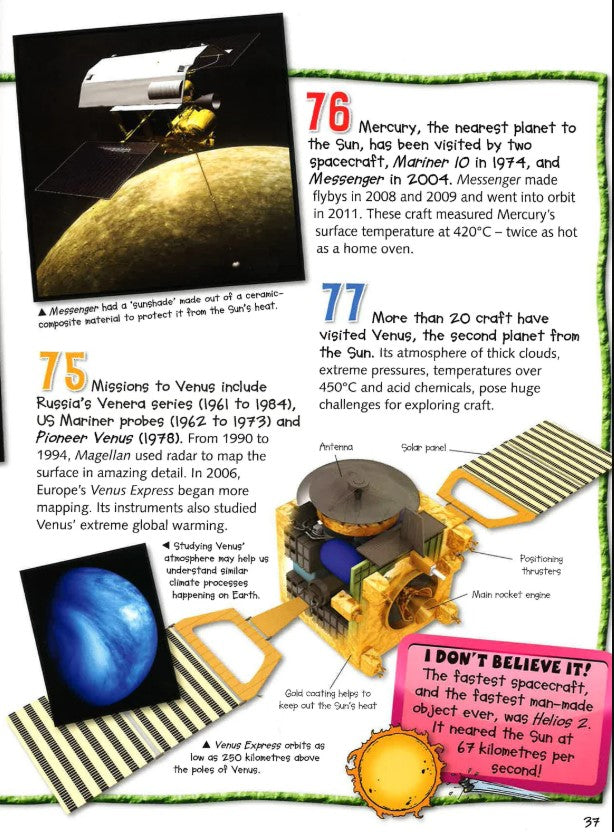 100 Facts : Exploring Space