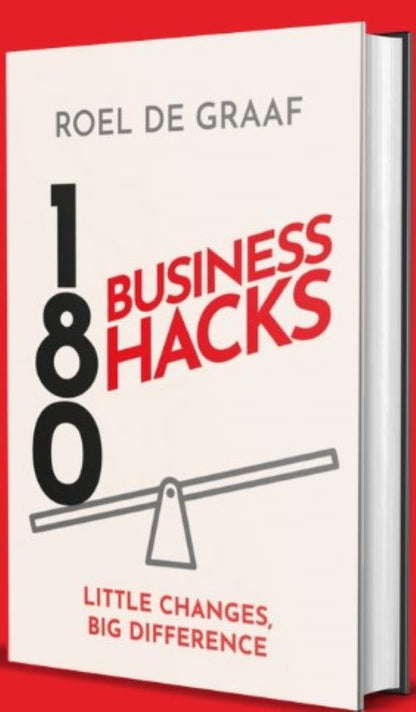 180 Business Hacks: Surprising ways to get ahead at work (Hardback-New)