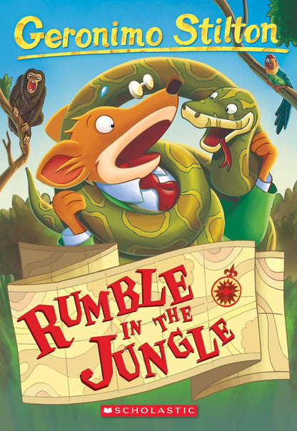Rumble in the Jungle (Scholastic Geronimo Stilton Graphic Novel #53)