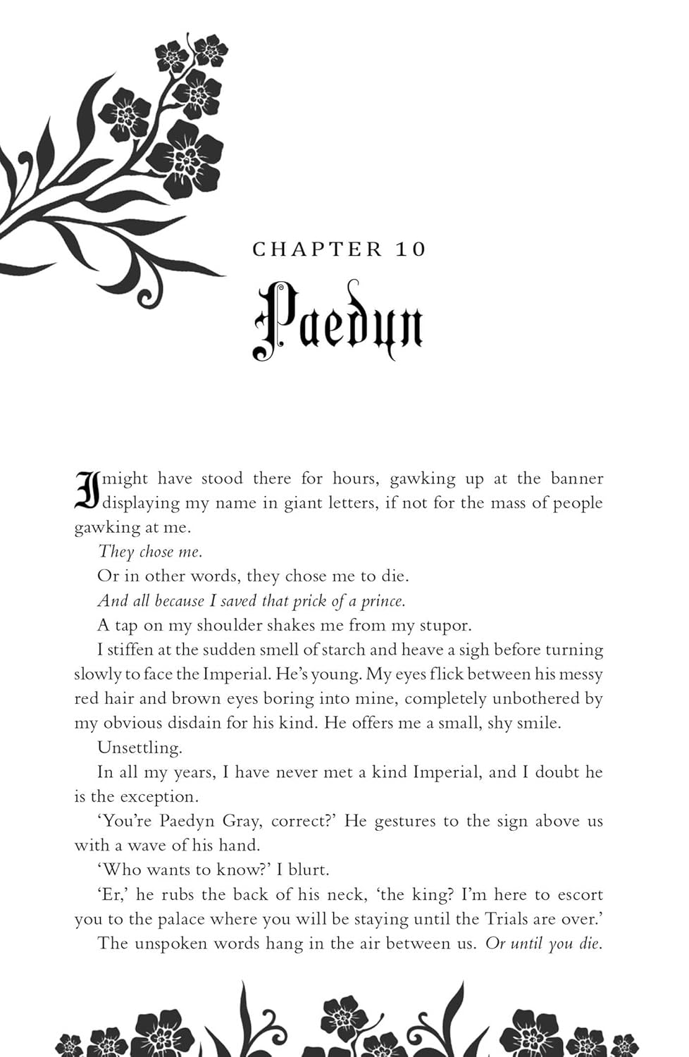 Powerless by Lauren Roberts : The Powerless Trilogy series Book # 1 (Novel-Young Adult Fiction)