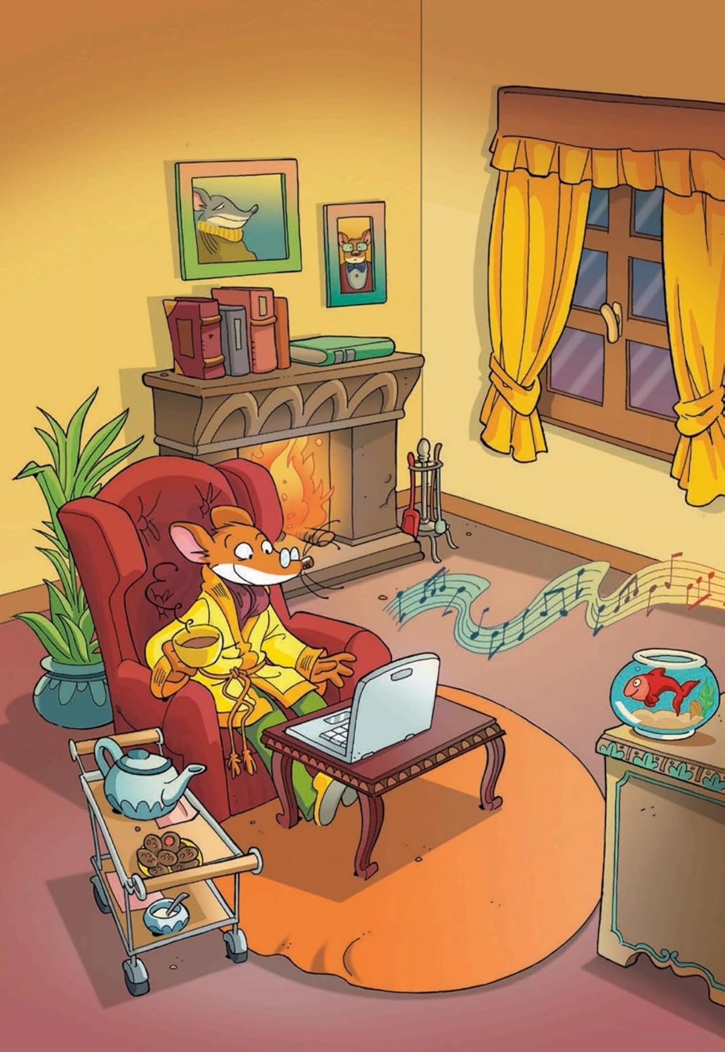 Rumble in the Jungle (Scholastic Geronimo Stilton Graphic Novel #53)