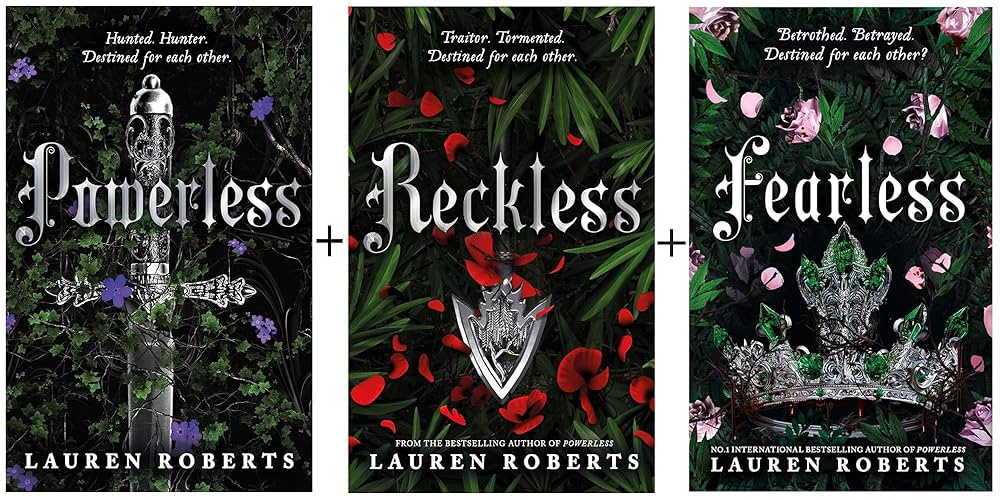 Reckless by Lauren Roberts- The Powerless Trilogy Series Book 2 (Novel-Young Adult Fiction)