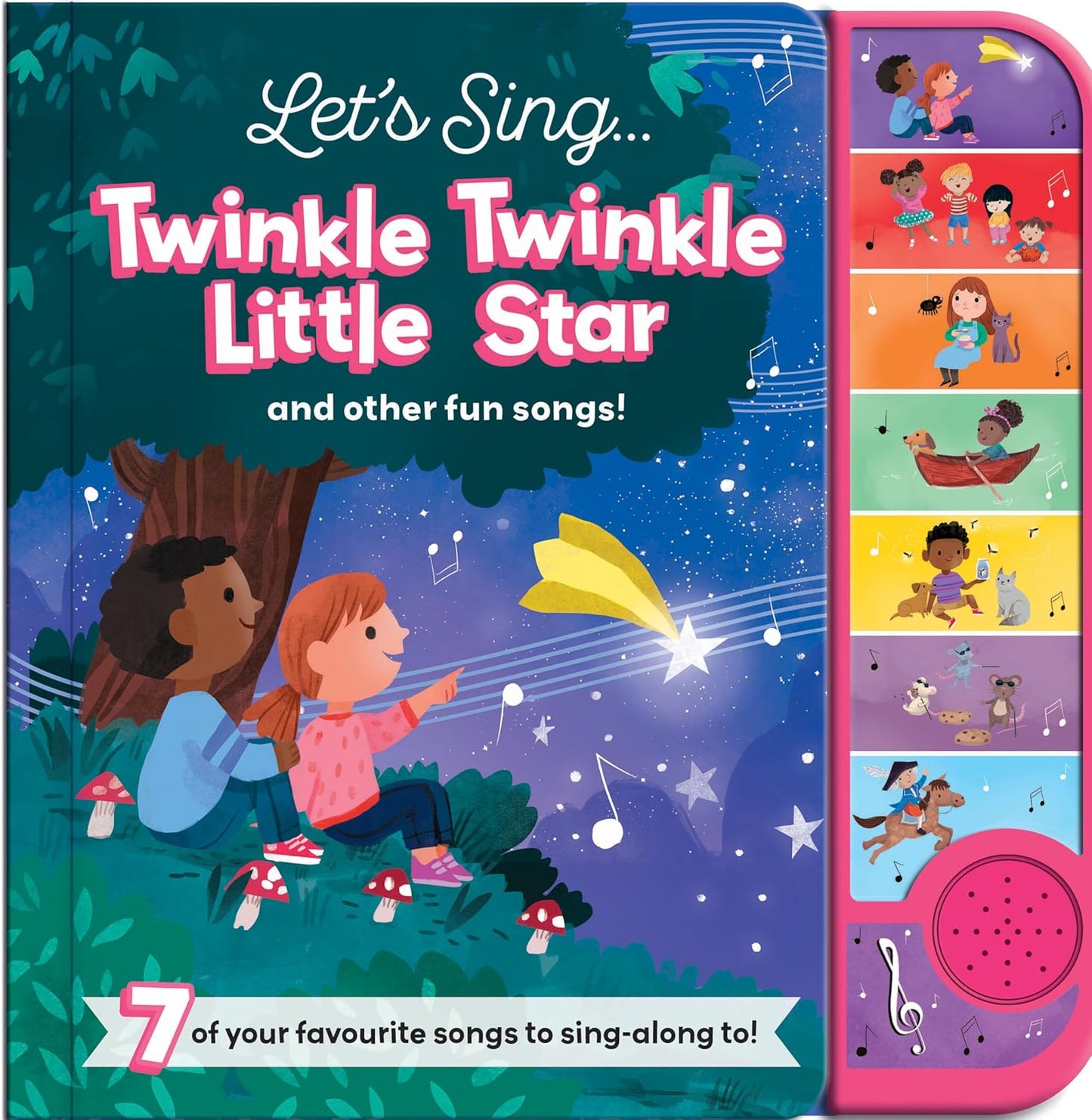 Let's Sing... Twinkle Twinkle Little Star and other fun songs! 7 Button Sounds Book Nursery Rhymes