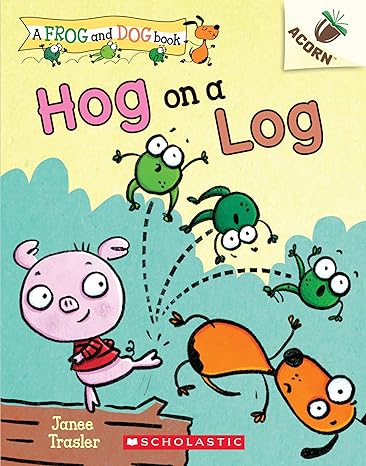 [Pre-order] A Frog And Dog Book #03: Hog on a Log