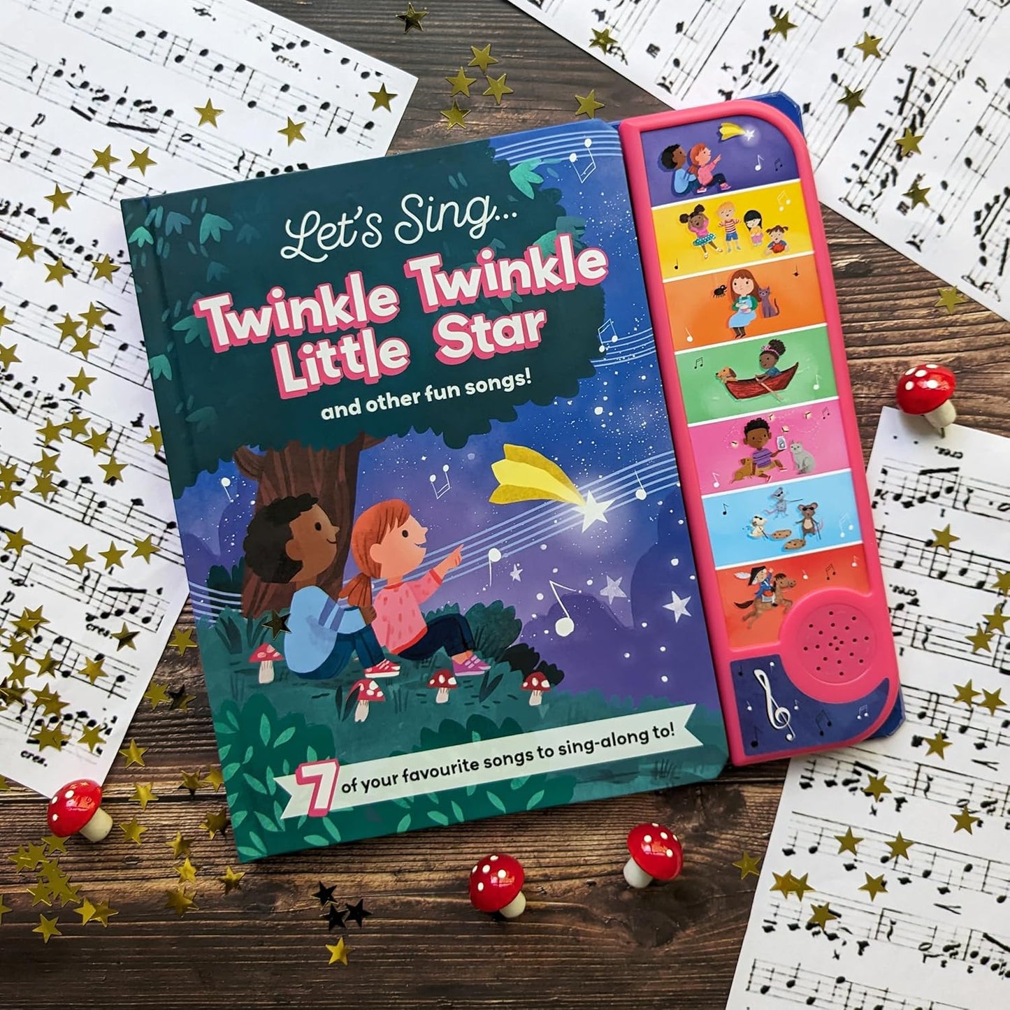 Let's Sing... Twinkle Twinkle Little Star and other fun songs! 7 Button Sounds Book Nursery Rhymes
