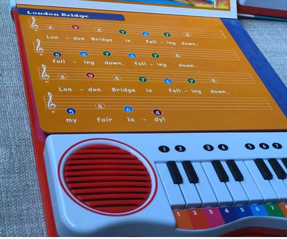Old MacDonald and Other Play Along Songs Board Book with Piano Keyboard