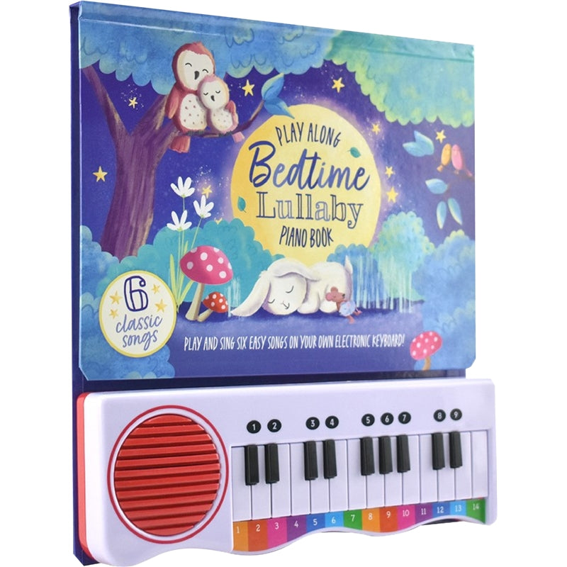 Play Along Bedtime Lullaby-Children's Keyboard Musical Piano Book.