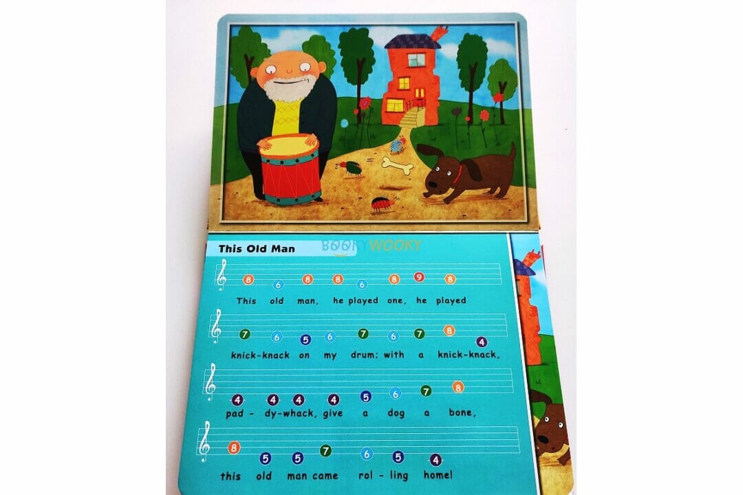 Nursery Rhymes Itsy Bitsy Spider and Other Play Along Songs Board Book with Piano Keyboard (Piano Book)