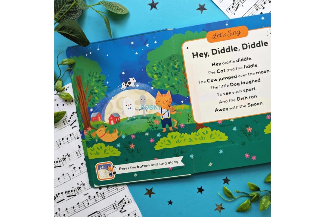 Let’s Sing Hey, Diddle, Diddle 7 Sounds Book-Nursery Rhymes Sound Books by North Parade Publishing