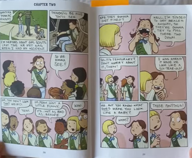 Graphic Novel - SMILE : Raina Telgemeier (Asian Edition)