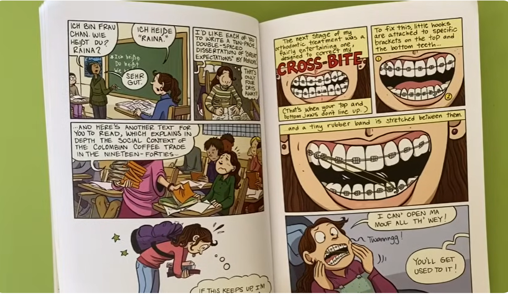 Graphic Novel - SMILE : Raina Telgemeier (Asian Edition)