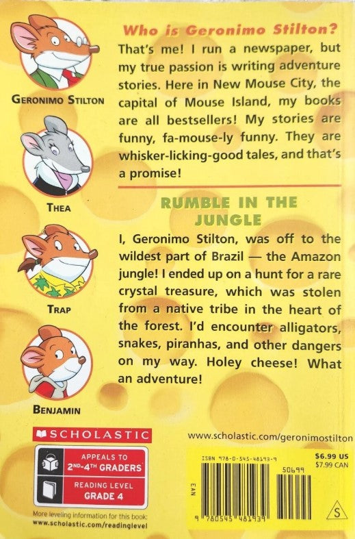 Rumble in the Jungle (Scholastic Geronimo Stilton Graphic Novel #53)