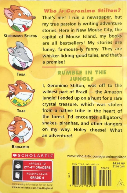 Rumble in the Jungle (Scholastic Geronimo Stilton Graphic Novel #53)
