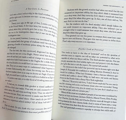 Mindset: Changing The Way You Think To Fulfil Your Potential. Author:Dweck, Carol S.