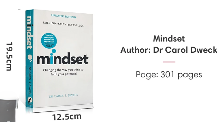 Mindset: Changing The Way You Think To Fulfil Your Potential. Author:Dweck, Carol S.