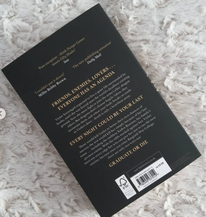 Fourth Wing (The Empyrean Book 1) New Novel by Rebecca Yarros