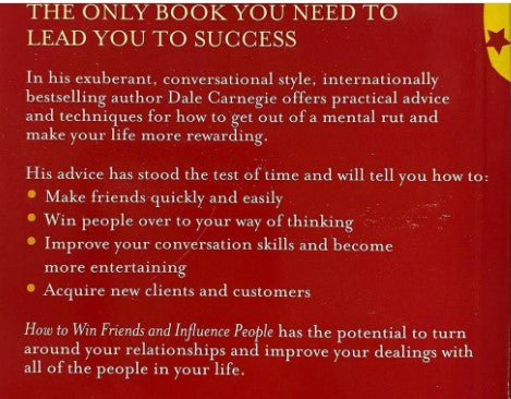 How to Win Friends and Influence People by Dale Carnegie