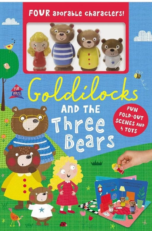 Goldilocks and the Three Bears - by Make Believe Ideas Ltd (Playhouse Box Set-Hardcover)