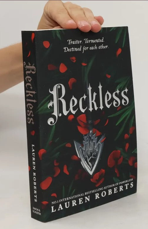 Reckless by Lauren Roberts- The Powerless Trilogy Series Book 2 (Novel-Young Adult Fiction)