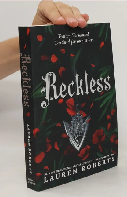 Reckless by Lauren Roberts- The Powerless Trilogy Series Book 2 (Novel-Young Adult Fiction)