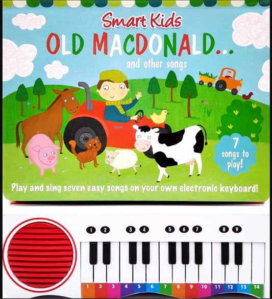 Old MacDonald and Other Play Along Songs Board Book with Piano Keyboard