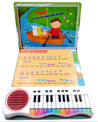 Old MacDonald and Other Play Along Songs Board Book with Piano Keyboard