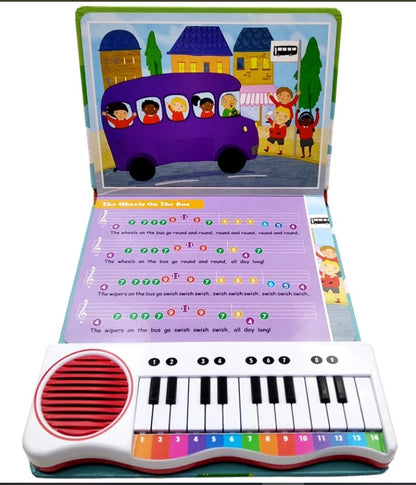 Old MacDonald and Other Play Along Songs Board Book with Piano Keyboard