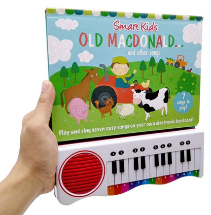 Old MacDonald and Other Play Along Songs Board Book with Piano Keyboard