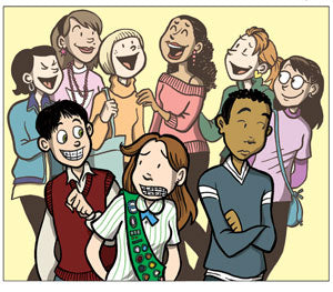 Graphic Novel - SMILE : Raina Telgemeier (Asian Edition)