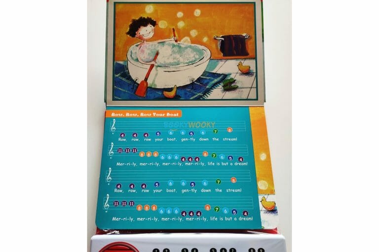 The Wheels on the Bus and Other Play Along Songs-Children's Keyboard Musical Piano Book by North Parade Publishing