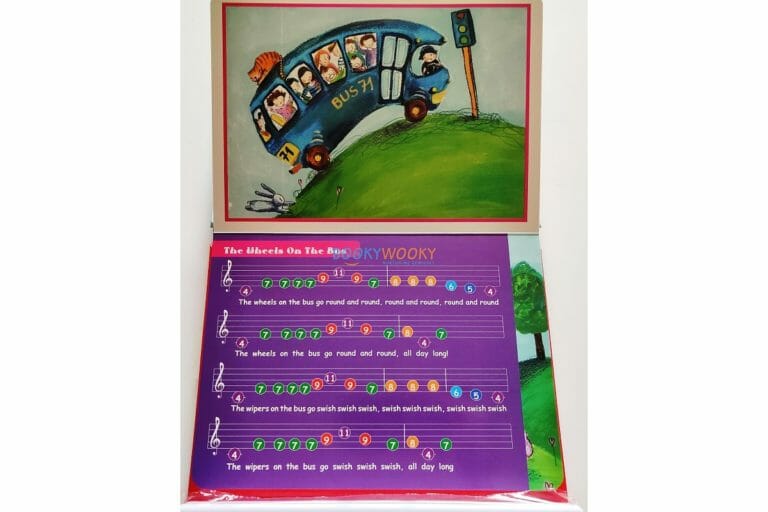 The Wheels on the Bus and Other Play Along Songs-Children's Keyboard Musical Piano Book by North Parade Publishing