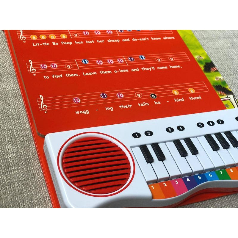 Old MacDonald and Other Play Along Songs Board Book with Piano Keyboard