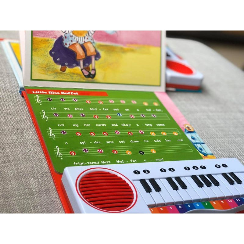Old MacDonald and Other Play Along Songs Board Book with Piano Keyboard