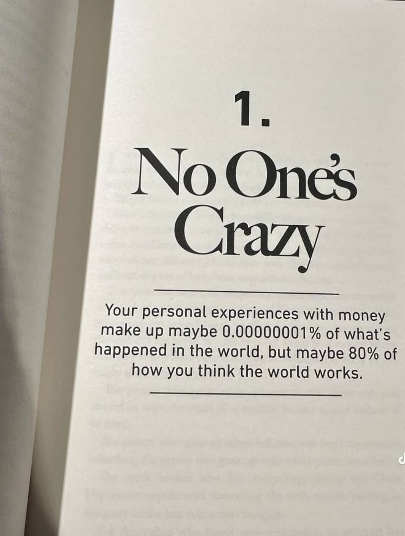 The Psychology of Money: Timeless Lessons on Wealth, Greed, and Happiness by Morgan Housel