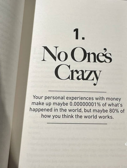 The Psychology of Money: Timeless Lessons on Wealth, Greed, and Happiness by Morgan Housel