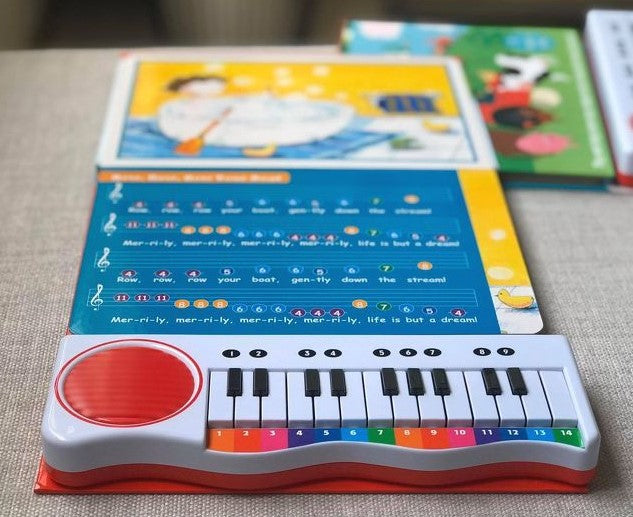 Old MacDonald and Other Play Along Songs Board Book with Piano Keyboard