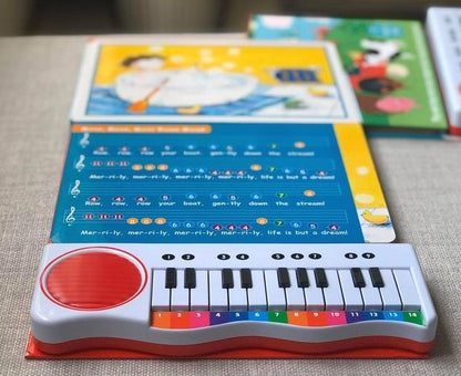 Old MacDonald and Other Play Along Songs Board Book with Piano Keyboard