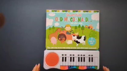Old MacDonald and Other Play Along Songs Board Book with Piano Keyboard