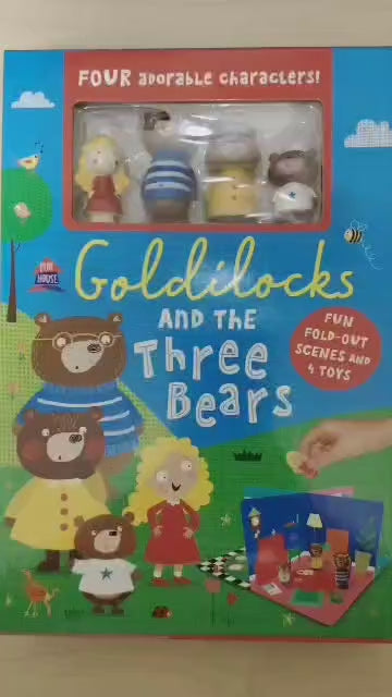 Goldilocks and the Three Bears - by Make Believe Ideas Ltd (Playhouse Box Set-Hardcover)